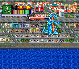 King of the Monsters 2 screenshot 3 for Neo Geo CD